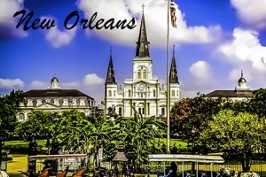 New Orleans Image Magnets